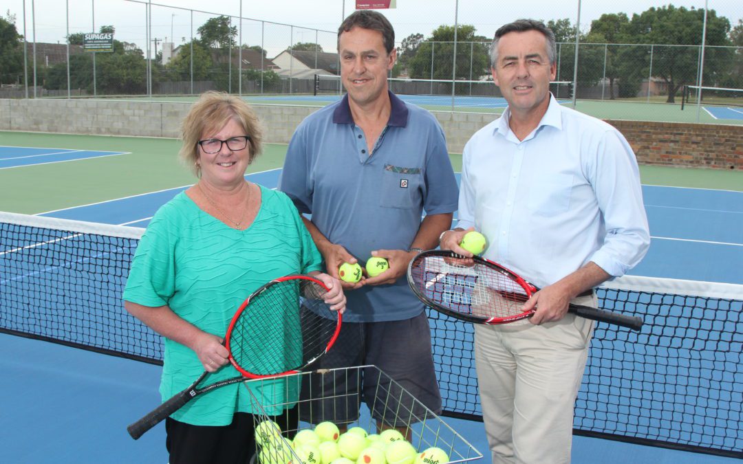 PAX HILL REVEALS ITS NEW LOOK TENNIS COURTS