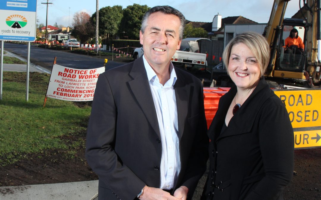 MAJOR WORKS ON BUSY TRARALGON STREET NEARLY FINISHED