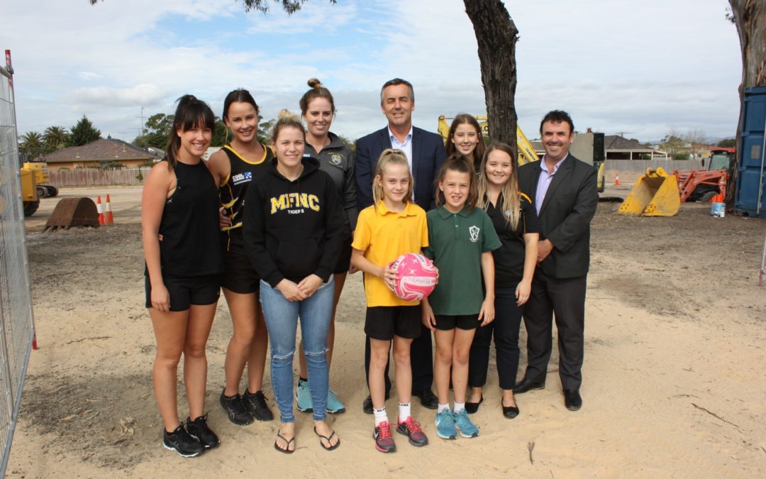 MORWELL NETBALL COURTS ON TRACK FOR NEW SEASON