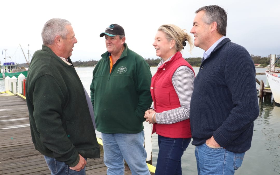 LAKES ENTRANCE FIRST STOP FOR NEW AGRICULTURE MINISTER