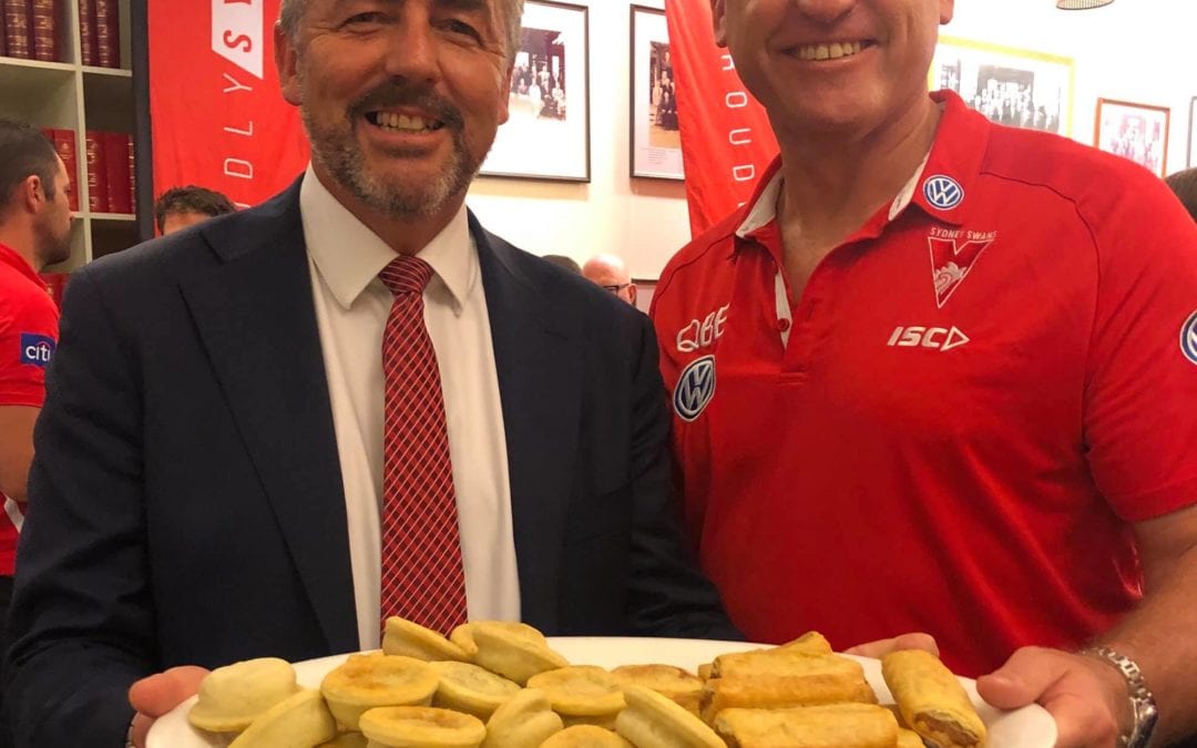 GIPPSLAND PIES THE TOAST OF PARLIAMENT HOUSE