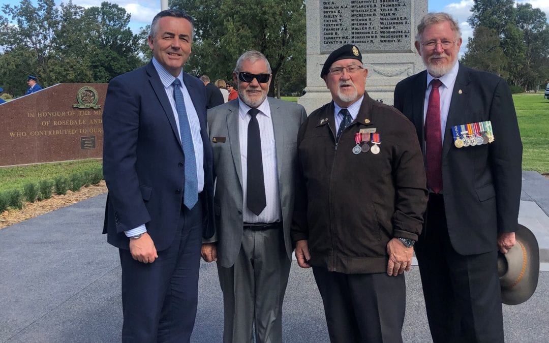 NEW HOME FOR ROSEDALE’S CENOTAPH