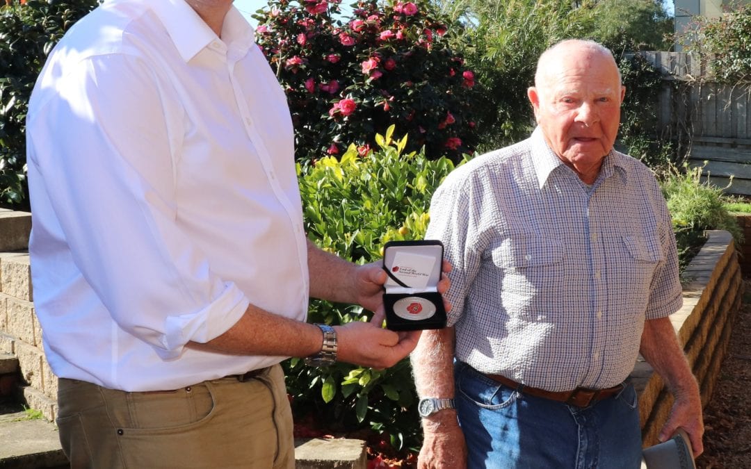 WORLD WAR TWO VETERANS TO RECEIVE 75TH ANNIVERSARY MEDALLION