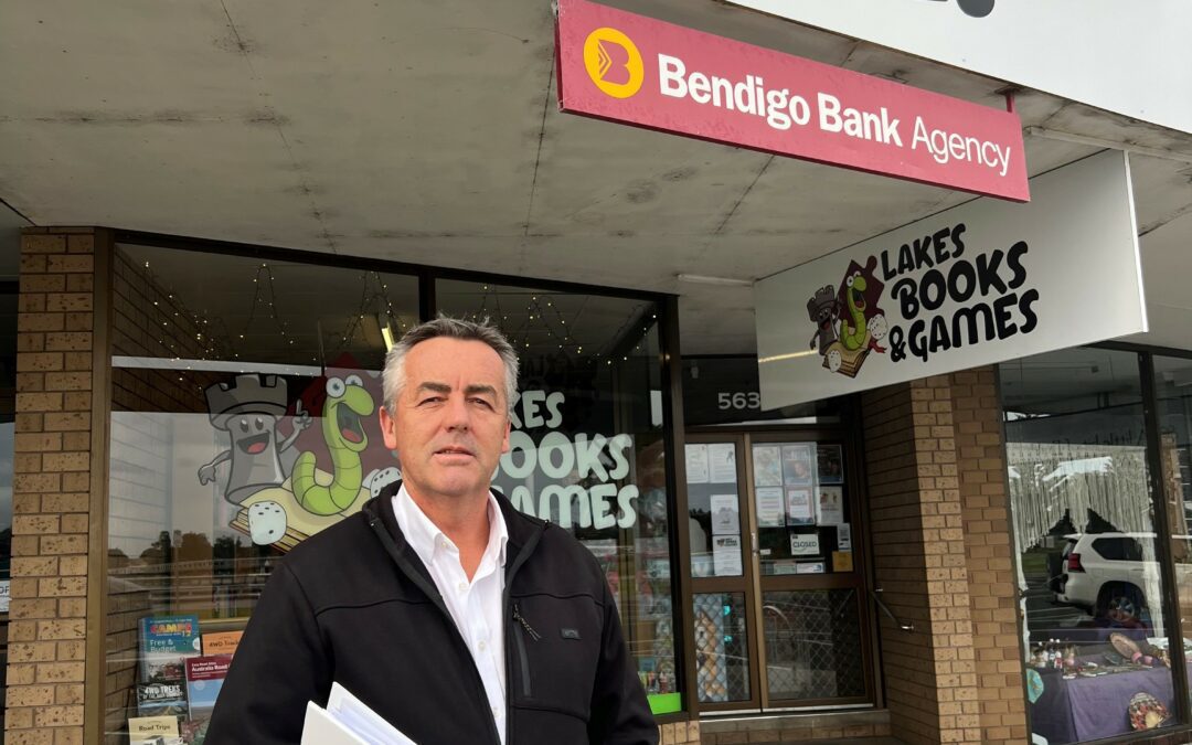 CHESTER: BENDIGO BANK NEEDS TO DO BETTER